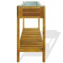 Arriate de madera maciza de acacia y zinc de vidaXL, Maceteros y jardineras - Ref: Foro24-43793, Precio: 117,29 €, Descuento: %