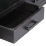 Massiver TV-Schrank aus schwarzem Mangoholz, 118 x 30 x 40 cm von vidaXL, TV-Möbel - Ref: Foro24-247985, Preis: 185,98 €, Rab...
