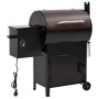 Pellet barbecue with black iron chimney 104 cm by vidaXL, Barbecues - Ref: Foro24-360069, Price: 542,54 €, Discount: %