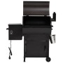 Pellet barbecue with black iron chimney 104 cm by vidaXL, Barbecues - Ref: Foro24-360069, Price: 542,54 €, Discount: %