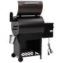 Pellet barbecue with black iron chimney 104 cm by vidaXL, Barbecues - Ref: Foro24-360069, Price: 542,54 €, Discount: %