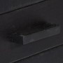 Mueble para TV de madera maciza de mango negro 118x30x40 cm de vidaXL, Muebles TV - Ref: Foro24-247985, Precio: 185,88 €, Des...