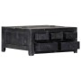 Massiver Couchtisch aus schwarzem Mangoholz, 65 x 65 x 30 cm von vidaXL, Couchtisch - Ref: Foro24-247986, Preis: 230,75 €, Ra...