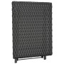 Black synthetic rattan folding table 45x35x32 cm by vidaXL, Garden tables - Ref: Foro24-362251, Price: 26,64 €, Discount: %