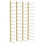 Wandflaschenhalter für 36 Flaschen 2 Einheiten goldenes Eisen von vidaXL, Weinregale - Ref: Foro24-340890, Preis: 114,55 €, R...