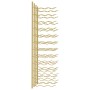 Wandflaschenhalter für 36 Flaschen 2 Einheiten goldenes Eisen von vidaXL, Weinregale - Ref: Foro24-340890, Preis: 114,55 €, R...
