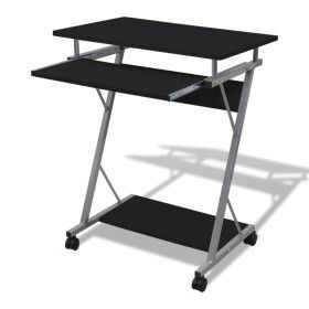Compact Computer Desk with Black Keyboard Tray by vidaXL, Desks - Ref: Foro24-20051, Price: 59,96 €, Discount: %