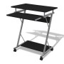 Kompakter Computertisch mit schwarzer Tastaturablage von vidaXL, Schreibtische - Ref: Foro24-20051, Preis: 59,96 €, Rabatt: %