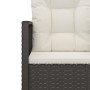 Gartensessel mit schwarzem synthetischem Rattankissen von vidaXL, Gartenstühle - Ref: Foro24-362322, Preis: 78,05 €, Rabatt: %