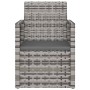 Garden armchair with gray synthetic rattan cushion by vidaXL, Garden chairs - Ref: Foro24-362321, Price: 71,97 €, Discount: %
