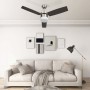 Ceiling fan with light with dark brown control 108 cm by vidaXL, Ceiling fans - Ref: Foro24-51491, Price: 146,65 €, Discount: %