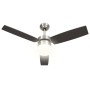 Ceiling fan with light with dark brown control 108 cm by vidaXL, Ceiling fans - Ref: Foro24-51491, Price: 146,65 €, Discount: %