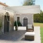 Toldo de pie automático crema 600x350 cm de vidaXL, Toldos - Ref: Foro24-3069687, Precio: 887,87 €, Descuento: %