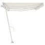 Cream automatic standing awning 600x350 cm by vidaXL, Awnings - Ref: Foro24-3069687, Price: 887,61 €, Discount: %