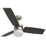 Ceiling fan with light with dark brown control 108 cm by vidaXL, Ceiling fans - Ref: Foro24-51491, Price: 146,65 €, Discount: %