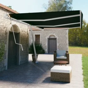 Toldo de pie automático gris antracita 600x350 cm by vidaXL, Awnings - Ref: Foro24-3069689, Price: 906,00 €, Discount: %