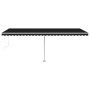 Automatischer Standmarkise in Anthrazitgrau, 600x350 cm. von vidaXL, Markisen - Ref: Foro24-3069689, Preis: 867,88 €, Rabatt: %