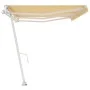 Gelb-weiße automatische Standmarkise 600x350 cm von vidaXL, Markisen - Ref: Foro24-3069688, Preis: 885,37 €, Rabatt: %