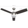 Ceiling fan with light with dark brown control 108 cm by vidaXL, Ceiling fans - Ref: Foro24-51491, Price: 146,65 €, Discount: %