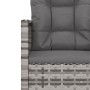Gartensessel mit grauem synthetischem Rattankissen von vidaXL, Gartenstühle - Ref: Foro24-362323, Preis: 84,18 €, Rabatt: %