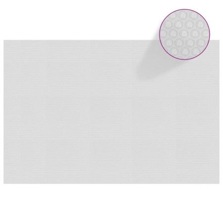 Cubierta solar de piscina de PE flotante gris 300x200 cm de vidaXL, Cubiertas para piscina - Ref: Foro24-93006, Precio: 29,56...