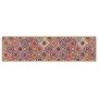 Alfombra lavable antideslizante multicolor 80x300 cm