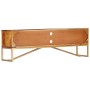 Mueble para TV madera maciza de sheesham 140x30x45 cm de vidaXL, Muebles TV - Ref: Foro24-247998, Precio: 190,05 €, Descuento: %