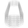 Gabionenbett aus verzinktem Eisen, 400 x 100 x 50 cm von vidaXL, Töpfe und Pflanzgefäße - Ref: Foro24-152042, Preis: 76,27 €,...