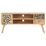 TV-Schrank aus massivem Mangoholz, 100 x 30 x 45 cm von vidaXL, TV-Möbel - Ref: Foro24-247999, Preis: 120,66 €, Rabatt: %
