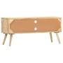TV-Schrank aus massivem Mangoholz, 100 x 30 x 45 cm von vidaXL, TV-Möbel - Ref: Foro24-247999, Preis: 120,66 €, Rabatt: %