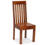 Sillas de comedor 6 unidades madera maciza moderna
