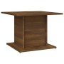 Couchtisch aus eichenbraunem Holzwerkstoff, 55,5 x 55,5 x 40 cm von vidaXL, Couchtisch - Ref: Foro24-813097, Preis: 30,04 €, ...