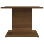 Mesa de centro madera ingeniería marrón roble 55,5x55,5x40 cm de vidaXL, Mesas de centro - Ref: Foro24-813097, Precio: 30,04 €