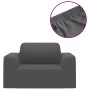 Elastischer Bezug für Sessel aus anthrazitfarbenem Polyester-Jersey von vidaXL, Abdeckungen - Ref: Foro24-332936, Preis: 27,9...