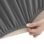 Elastischer Bezug für Sessel aus anthrazitfarbenem Polyester-Jersey von vidaXL, Abdeckungen - Ref: Foro24-332936, Preis: 27,9...