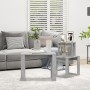 Stapelbare Tische 3 Stück Sperrholz Betongrau von vidaXL, Seitentische - Ref: Foro24-808607, Preis: 44,04 €, Rabatt: %