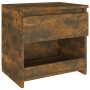 Mesitas de noche 2 uds madera contrachapada roble 40x30x39 cm de vidaXL, Mesitas de noche - Ref: Foro24-815130, Precio: 46,43...