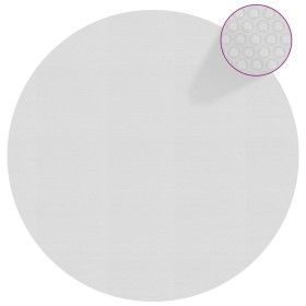 Cubierta solar de piscina de PE flotante gris 527 cm de vidaXL, Cubiertas para piscina - Ref: Foro24-93003, Precio: 66,08 €, ...