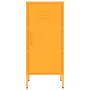 Armario de almacenamiento acero mostaza 42,5x35x101,5 cm