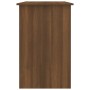 Escritorio de madera contrachapada marrón roble 100x50x76 cm de vidaXL, Escritorios - Ref: Foro24-815422, Precio: 77,54 €, De...