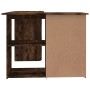 Smoked oak plywood corner desk 145x100x76cm by vidaXL, Desks - Ref: Foro24-815441, Price: 143,98 €, Discount: %