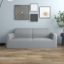 Elastischer Bezug für 2-Sitzer-Sessel aus grauem Polyester-Jersey von vidaXL, Abdeckungen - Ref: Foro24-332941, Preis: 27,81 ...