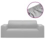 Elastischer Bezug für 2-Sitzer-Sessel aus grauem Polyester-Jersey von vidaXL, Abdeckungen - Ref: Foro24-332941, Preis: 27,81 ...