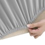 Elastischer Bezug für 2-Sitzer-Sessel aus grauem Polyester-Jersey von vidaXL, Abdeckungen - Ref: Foro24-332941, Preis: 27,81 ...