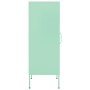 Armario de almacenamiento acero verde mint 42,5x35x101,5 cm