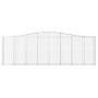 Gabionenkörbe, 20 Stück, Bogenform aus Eisen, 400 x 50 x 120/140 cm von vidaXL, Töpfe und Pflanzgefäße - Ref: Foro24-3145979,...