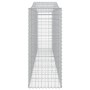 Gabionenkörbe, 20 Stück, Bogenform aus Eisen, 400 x 50 x 120/140 cm von vidaXL, Töpfe und Pflanzgefäße - Ref: Foro24-3145979,...