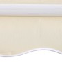 Toldo plegable motorizado 400 cm crema