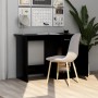 Escritorio de madera contrachapada negro 100x50x76 cm de vidaXL, Escritorios - Ref: Foro24-801081, Precio: 85,75 €, Descuento: %