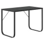 Schwarzer Computertisch aus Spanplatte, 110 x 60 x 73 cm von vidaXL, Schreibtische - Ref: Foro24-30200, Preis: 106,30 €, Raba...
